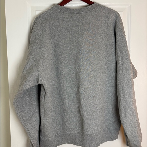 Nike Men's Classic Gray Crewneck Sweater - Picture 3 of 3